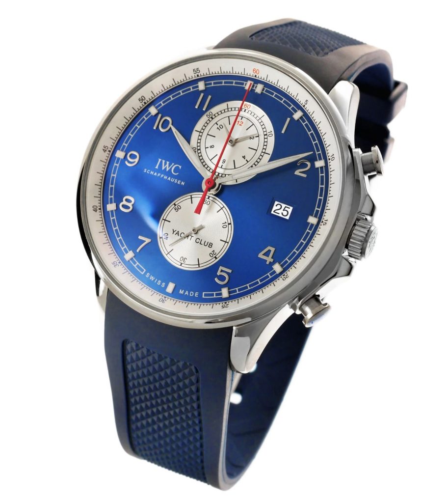 iwc portugieser yacht club blau