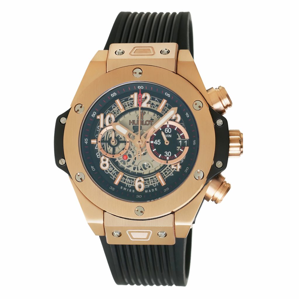 Hublot unico king on sale gold