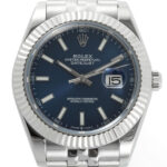 Product:Rolex Datejust 41mm Oystersteel weißgold dunkelblau