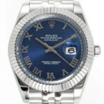 Product:Rolex Datejust 41mm Oystersteel weißgold azzuroblau